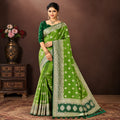 Morpankh Rani Banarasi Silk Saree