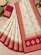 Morpankh Rani Banarasi Silk Saree