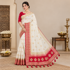 Morpankh Rani Banarasi Silk Saree