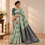 Rajwada Heritage Silk Saree