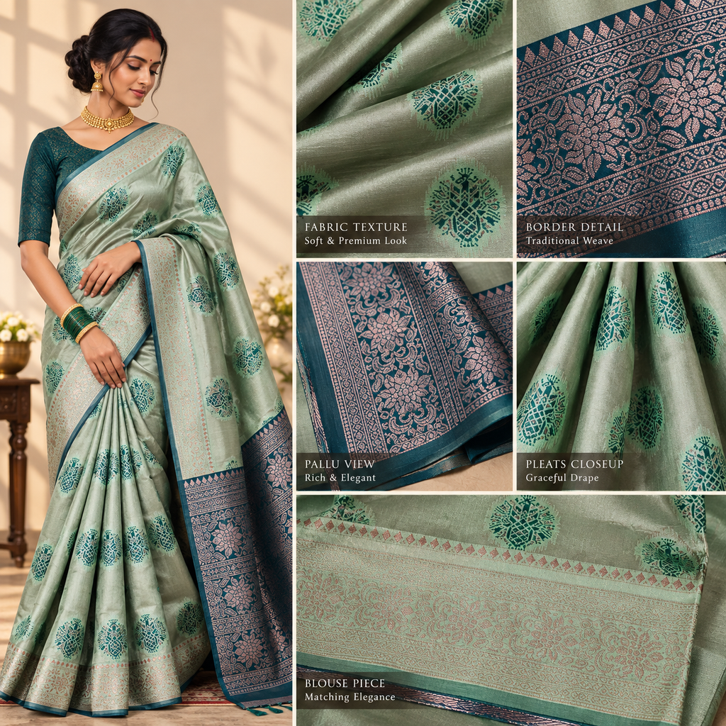 Rajwada Heritage Silk Saree