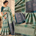 Rajwada Heritage Silk Saree