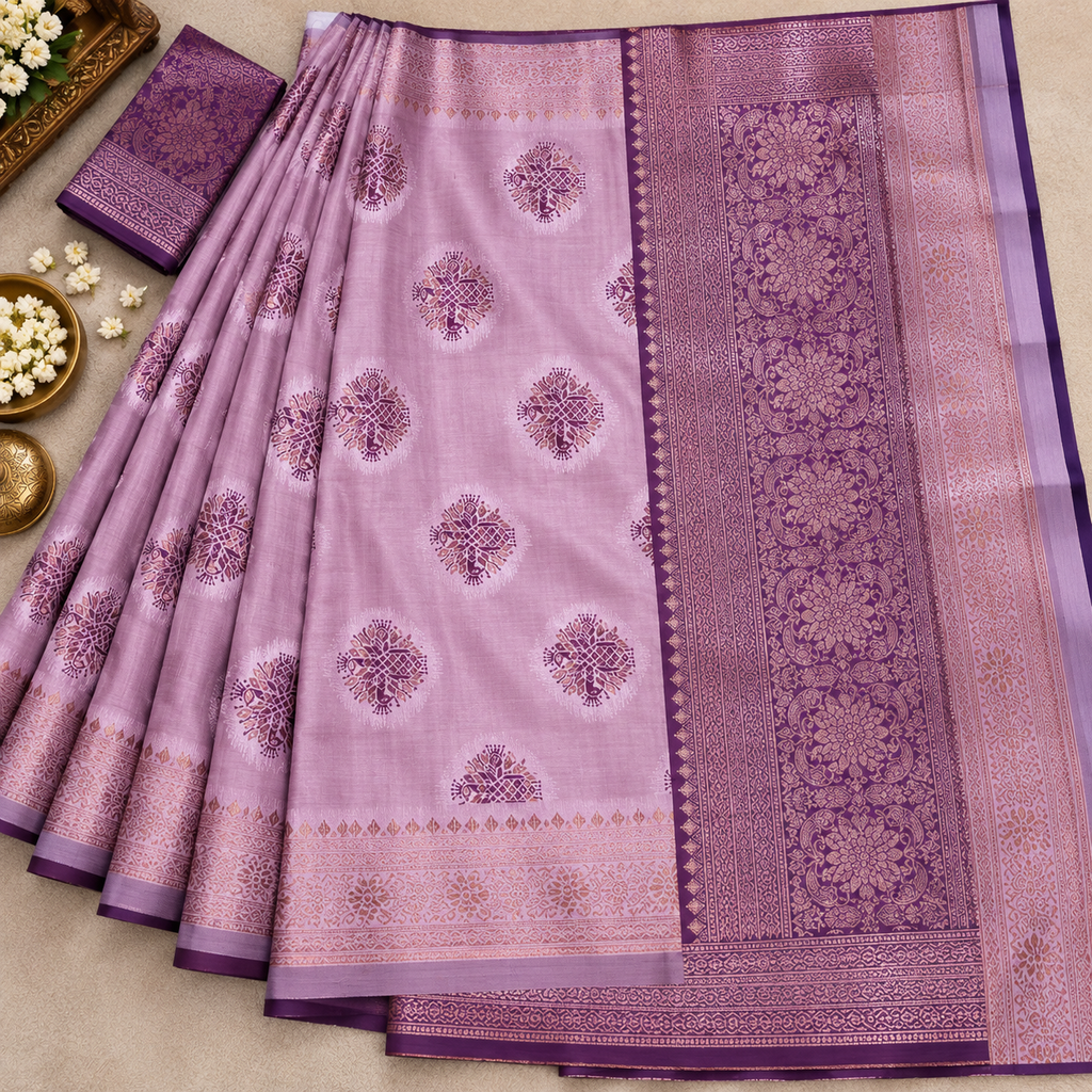 Rajwada Heritage Silk Saree