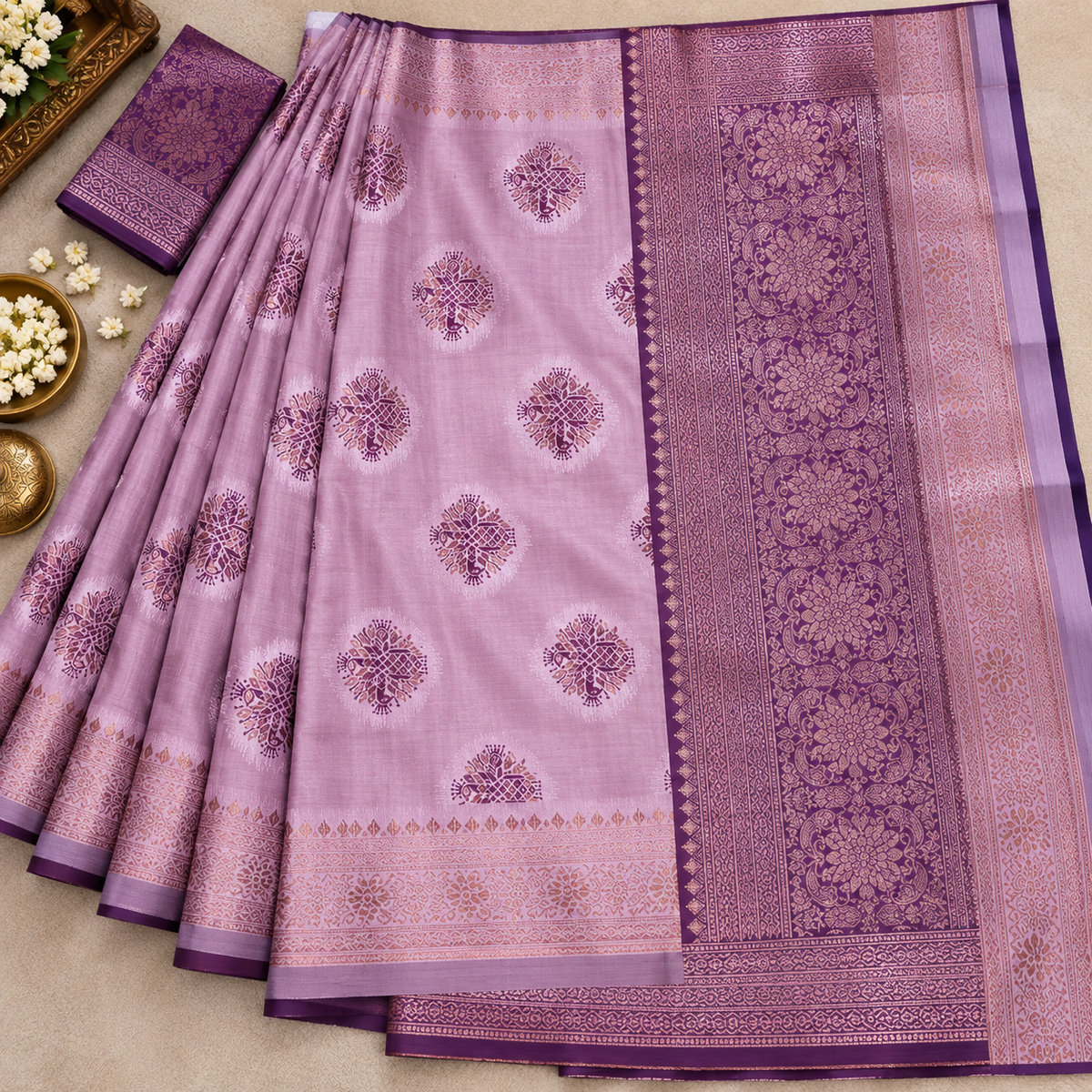 Rajwada Heritage Silk Saree