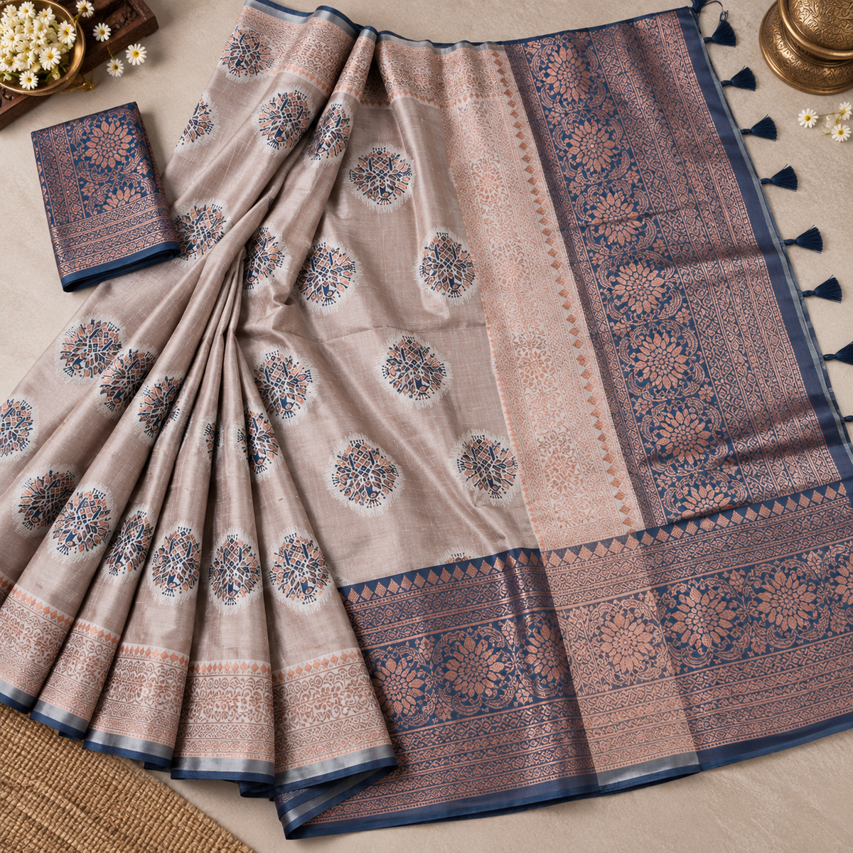 Rajwada Heritage Silk Saree