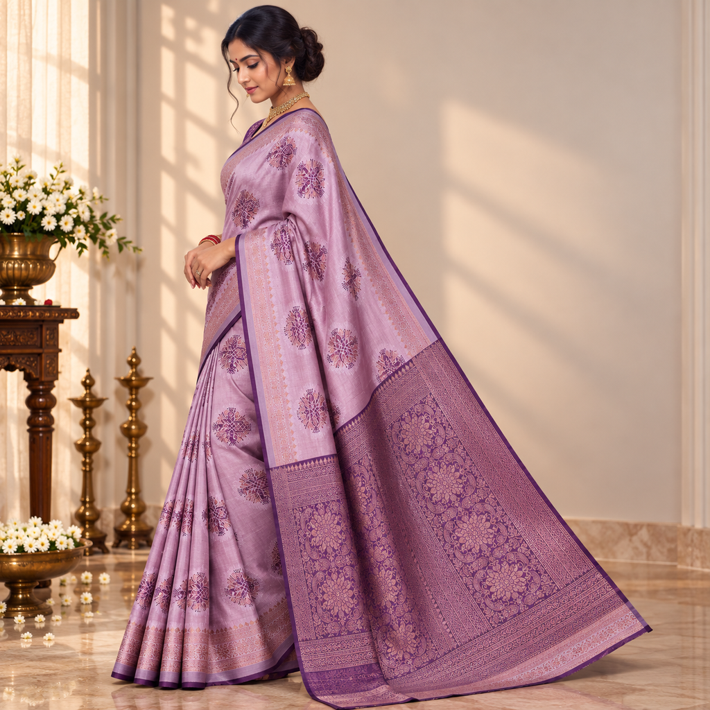 Rajwada Heritage Silk Saree