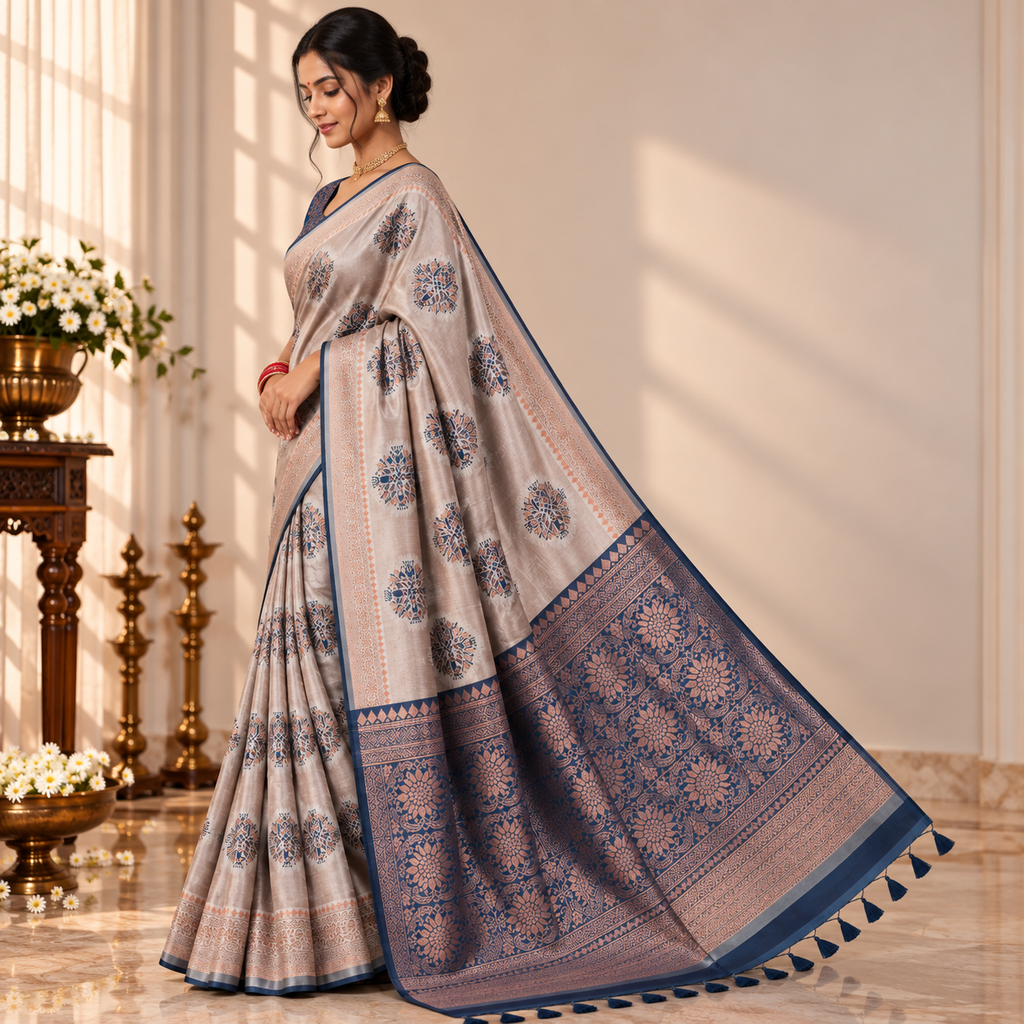 Rajwada Heritage Silk Saree