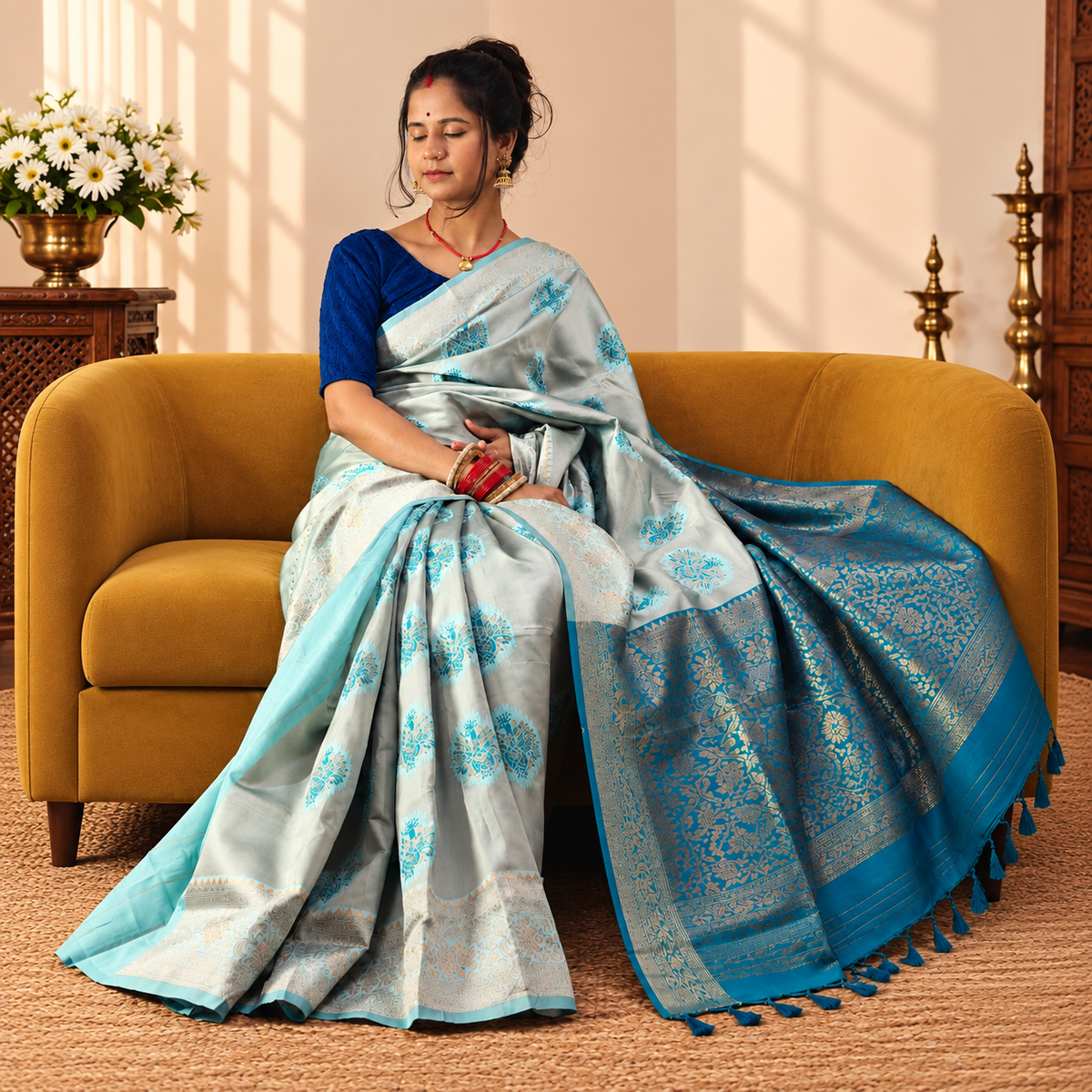 Rajwada Heritage Silk Saree