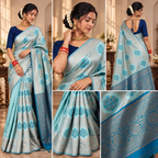 Rajwada Heritage Silk Saree