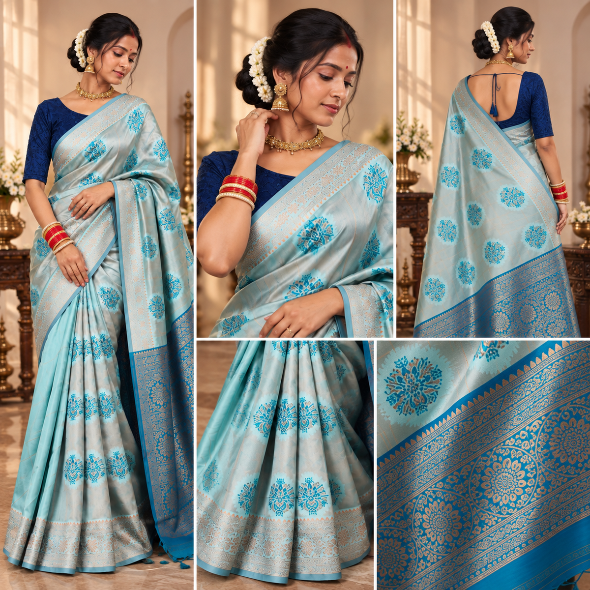Rajwada Heritage Silk Saree