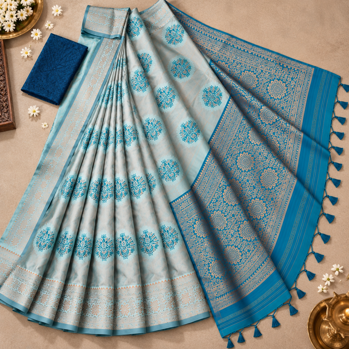 Rajwada Heritage Silk Saree