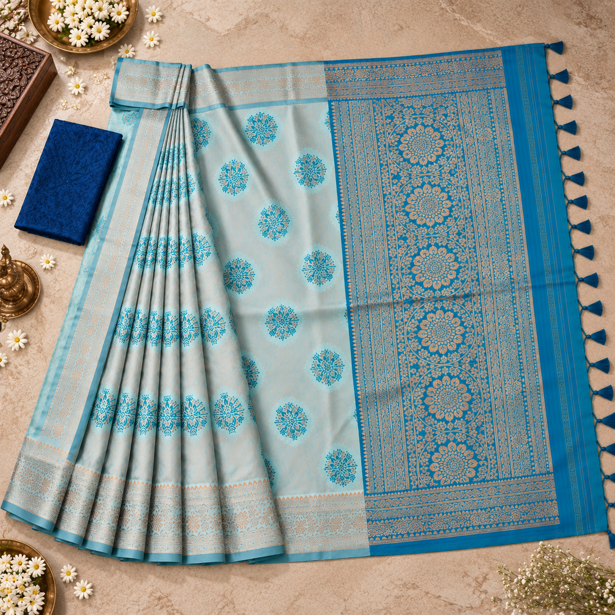 Rajwada Heritage Silk Saree