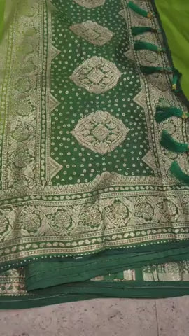 Morpankh Rani Banarasi Silk Saree